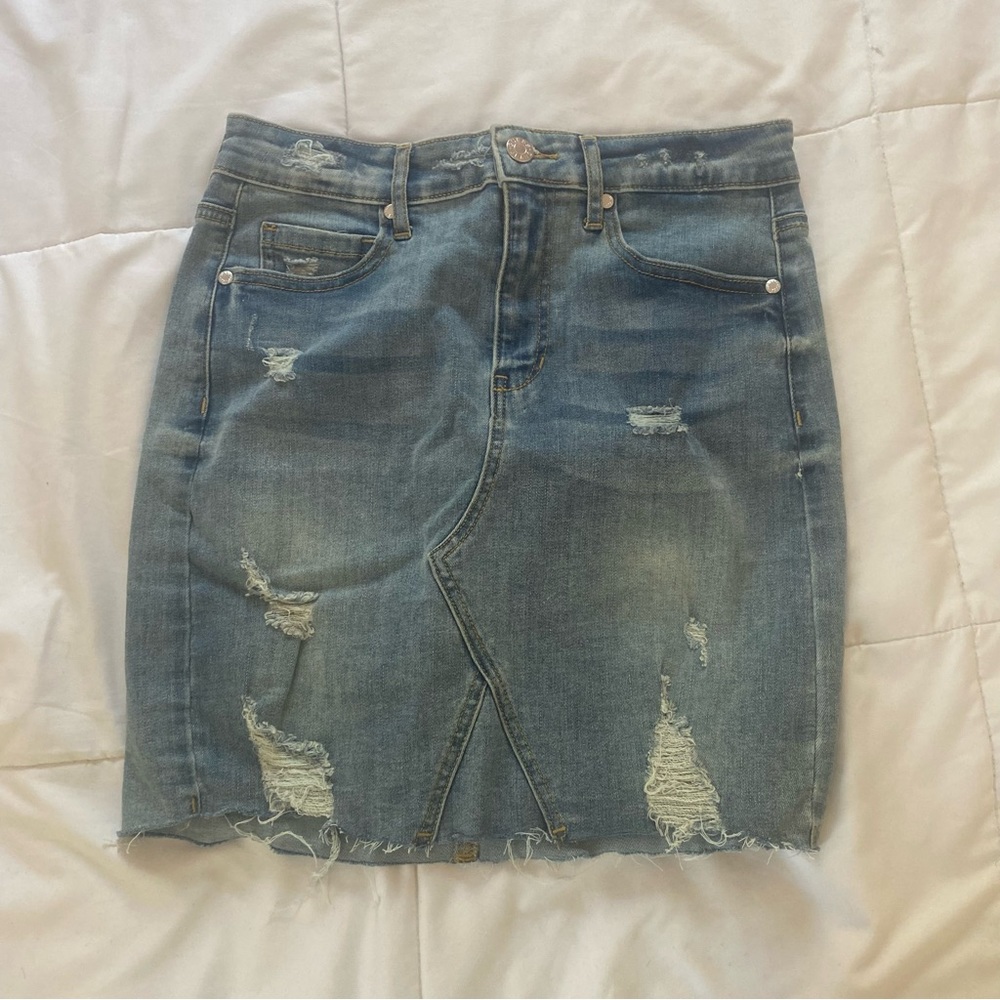Denim skirt